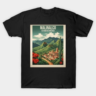 Malinalco Estado de Mexico Vintage Tourism Travel T-Shirt